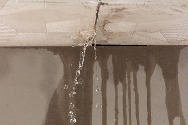 Professional Flood Damage Cleanup technician working in East Prospect, PA